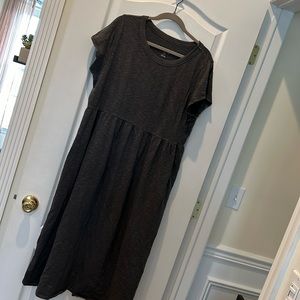 Charcoal Gray Universal Thread T-Shirt Dress- XL